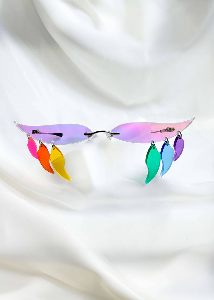Blade Demon Eyes Glasses - Rainbow Glasses ISLYNYC 