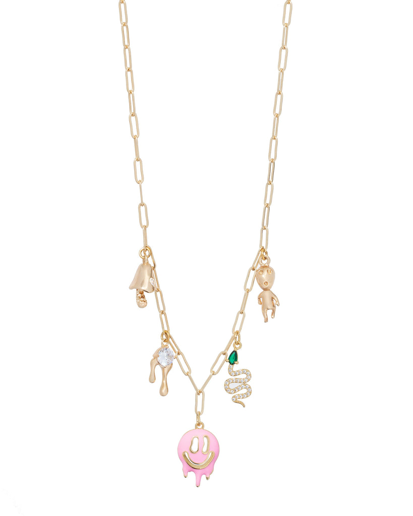 Spring Charm Necklace - Preorder Necklaces ISLYNYC 