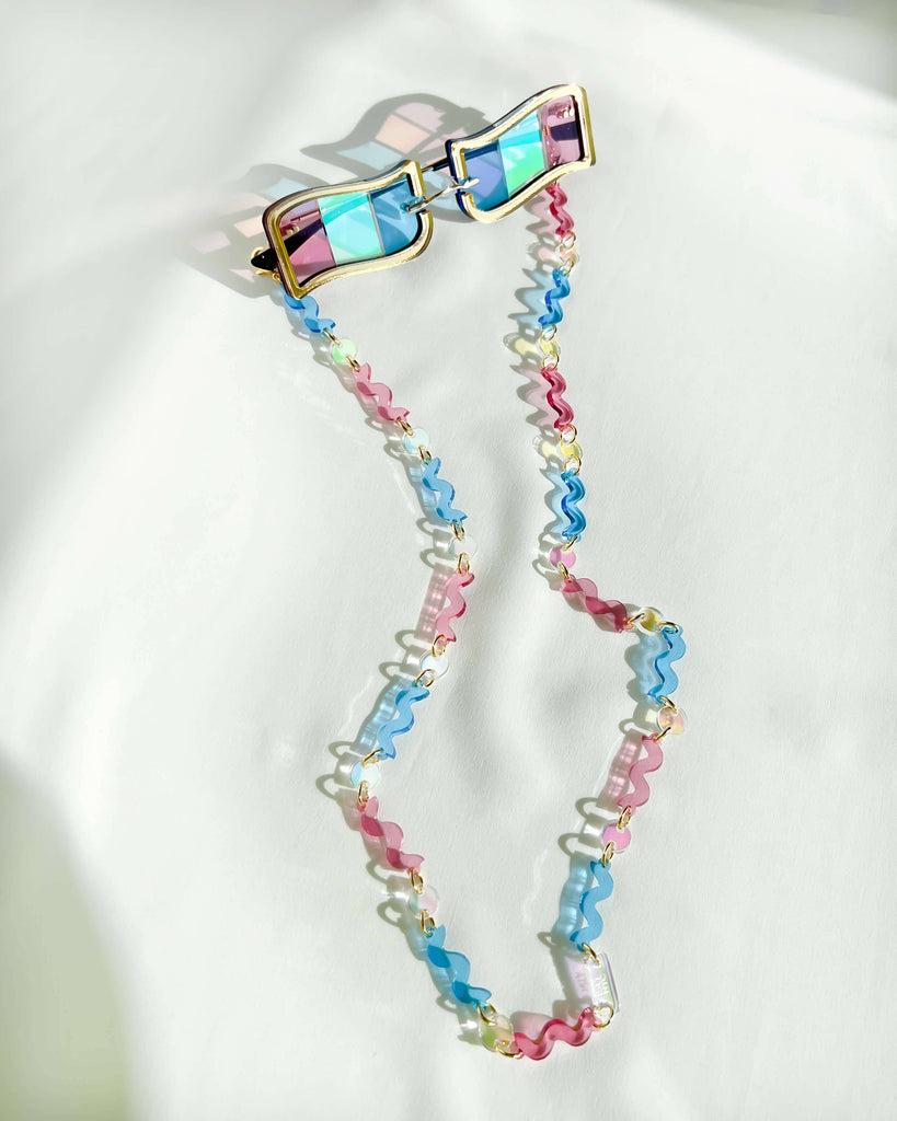 Trans Pride Glasses + Squiggle Lanyard - Bundle Lanyards ISLYNYC 