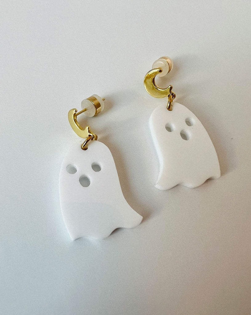 Ghost Charm Earrings Earrings ISLYNYC