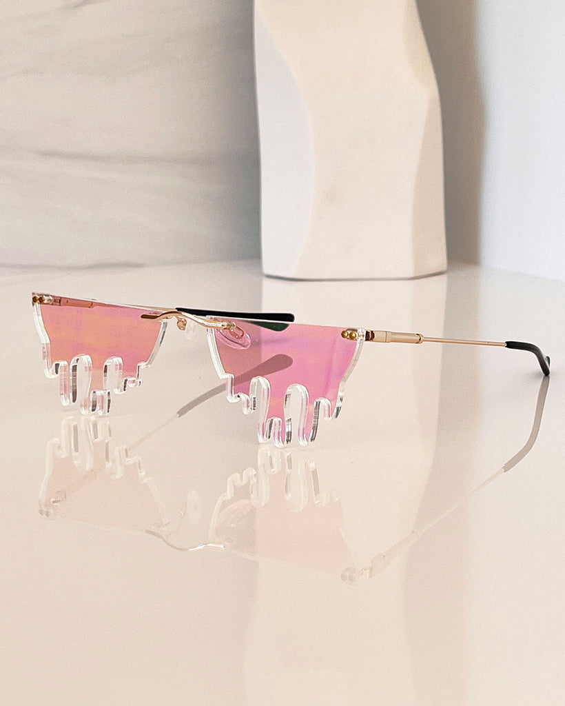 Melting Arc Glasses - Iridescent Glasses ISLYNYC