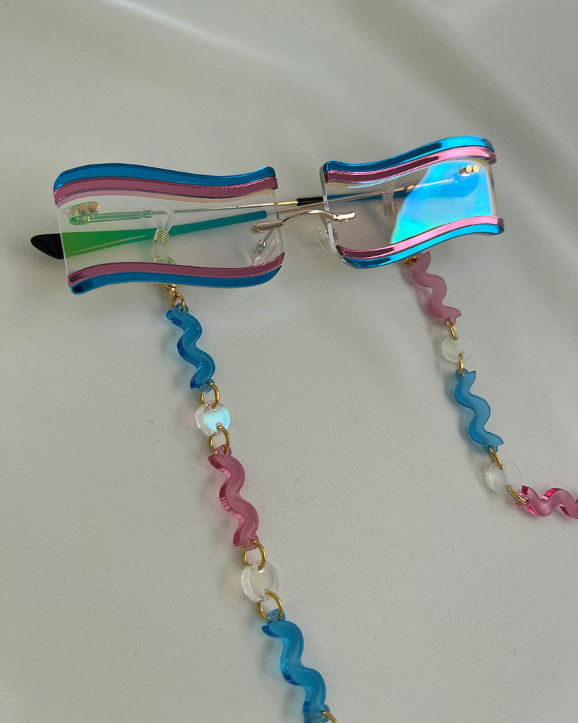 Trans Pride Glasses - V2 Glasses ISLYNYC