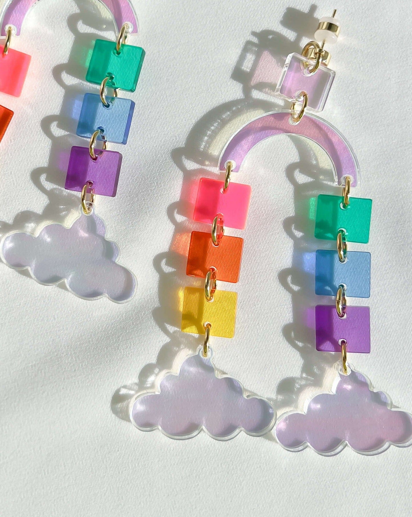 Arc Earrings - Rainbow Earrings ISLYNYC 