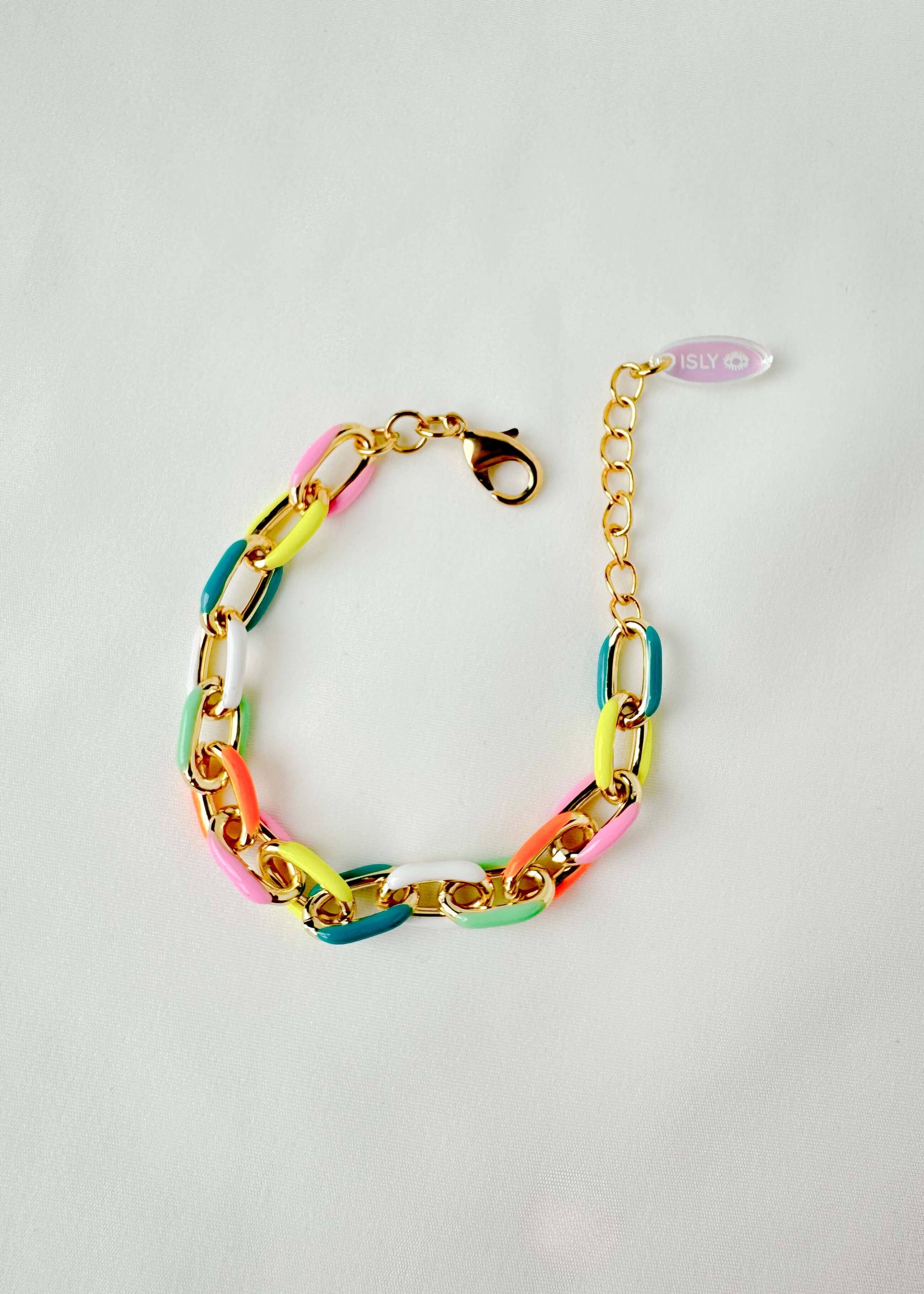 Enamel Bracelet - Rainbow Bracelets ISLYNYC 