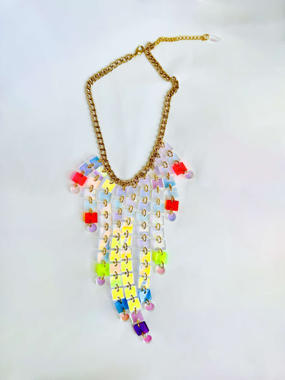 Fireworks Necklace - Rainbow Necklaces ISLYNYC 