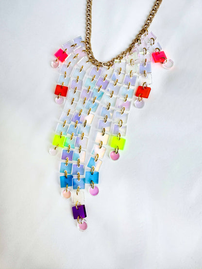 Fireworks Necklace - Rainbow Necklaces ISLYNYC 