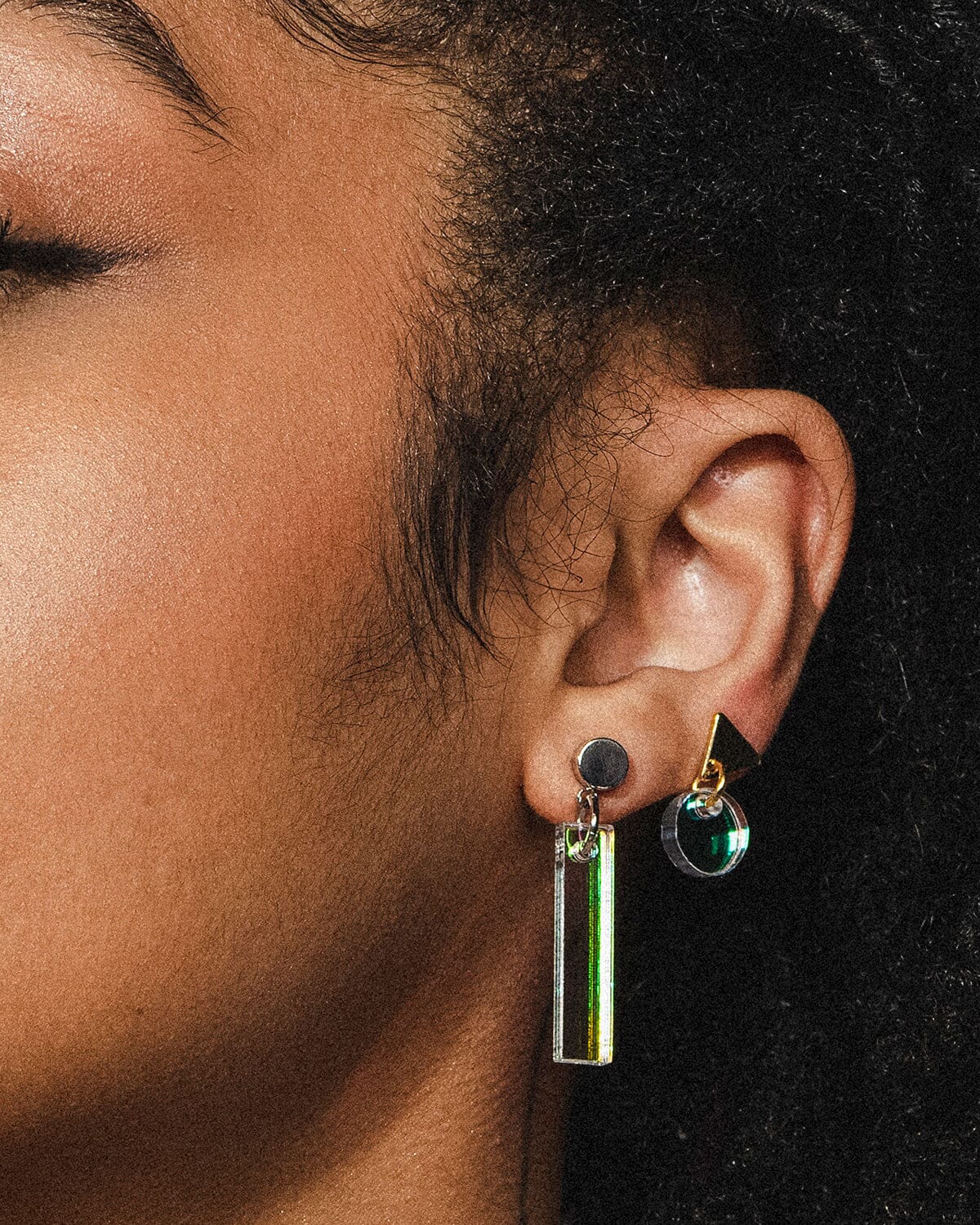 Mia Earrings - Iridescent Earrings I Still Love You NYC