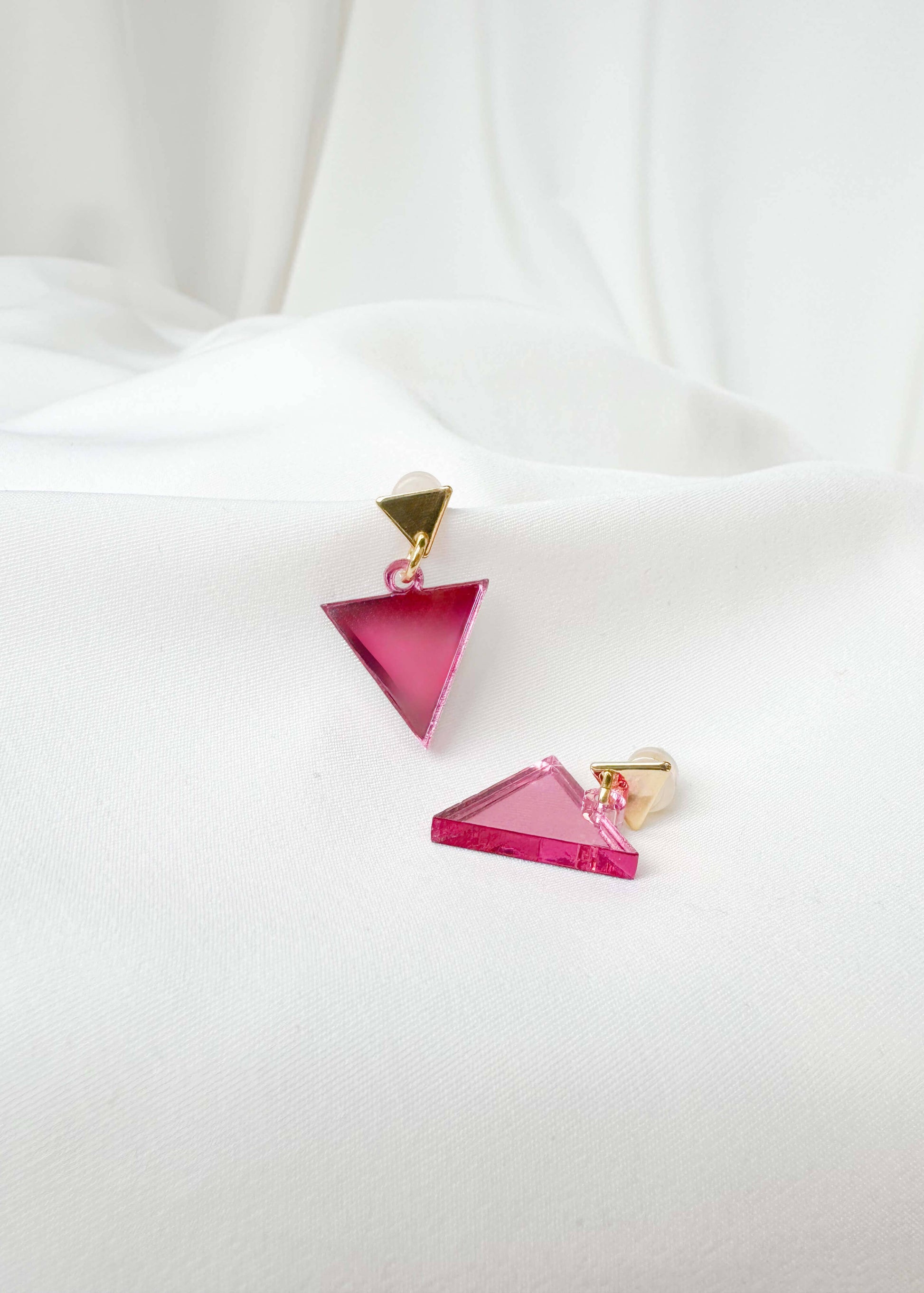 Queer Triangle Charm Earrings Earrings ISLYNYC 