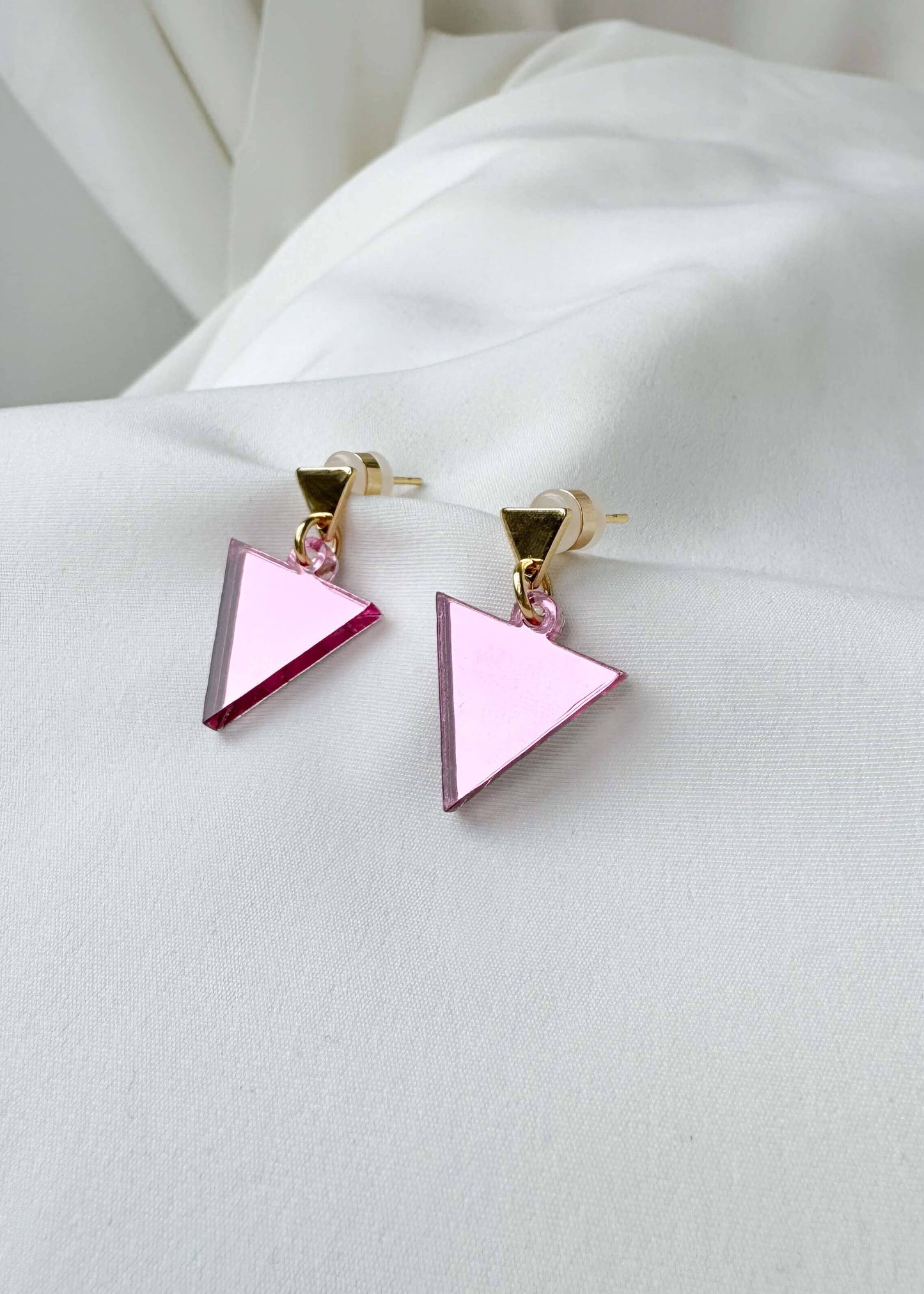 Queer Triangle Charm Earrings Earrings ISLYNYC 