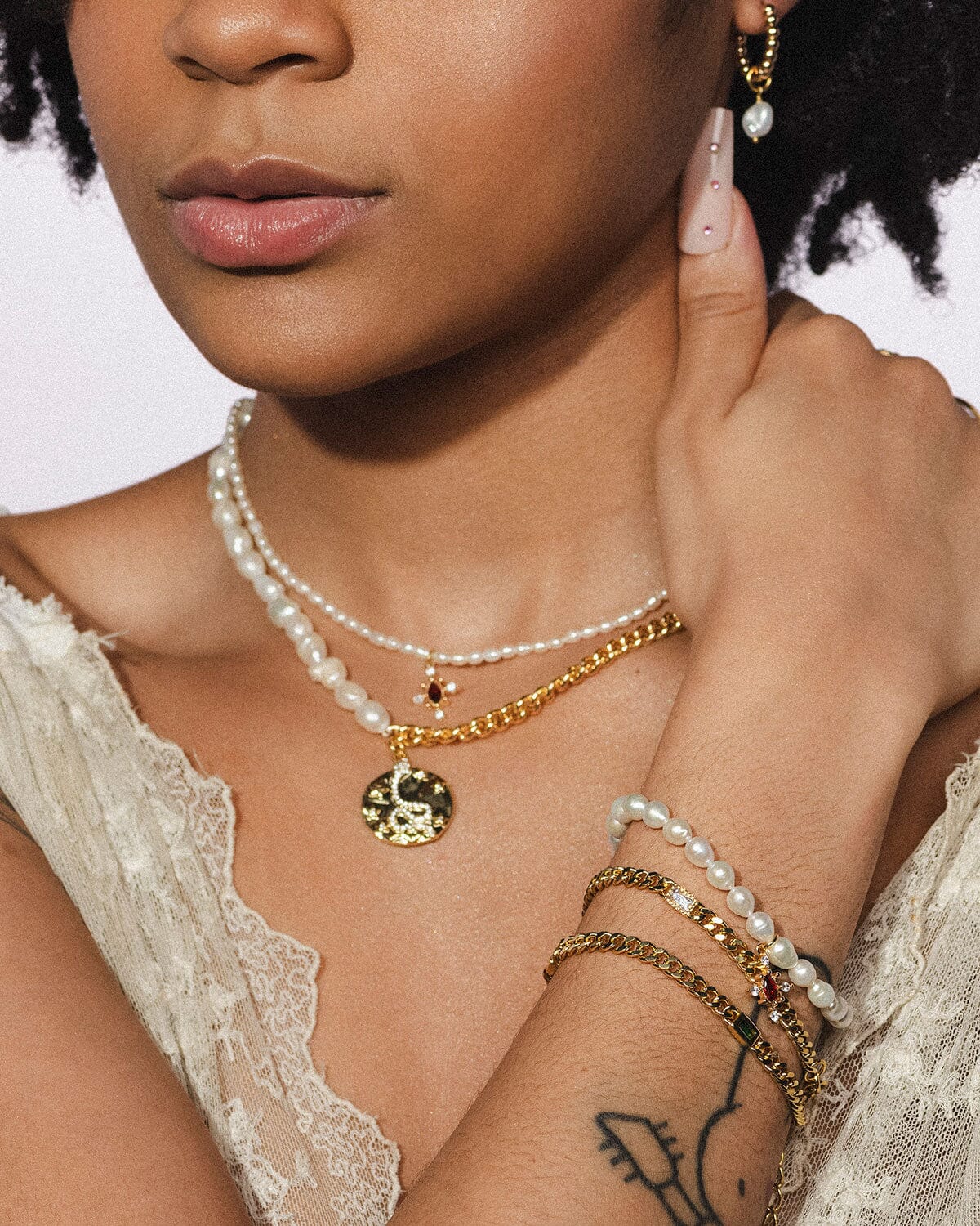 Snake Duality Necklace Necklaces ISLYNYC