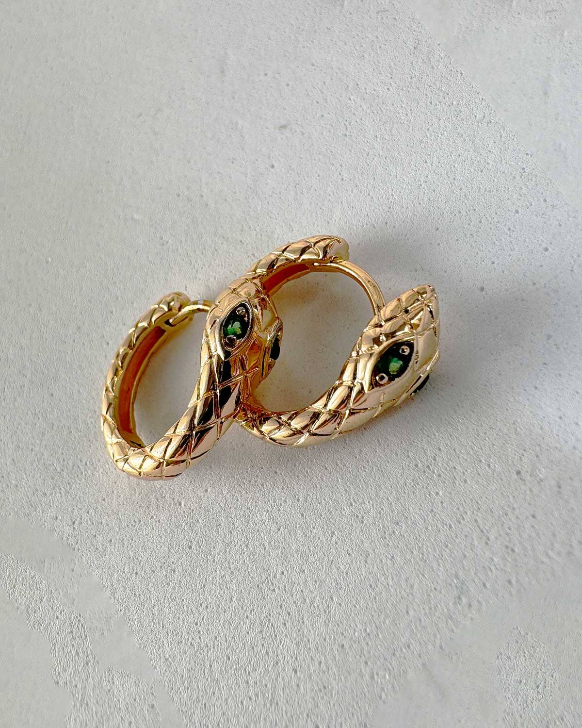 Snake Hoops Earrings ISLYcurated