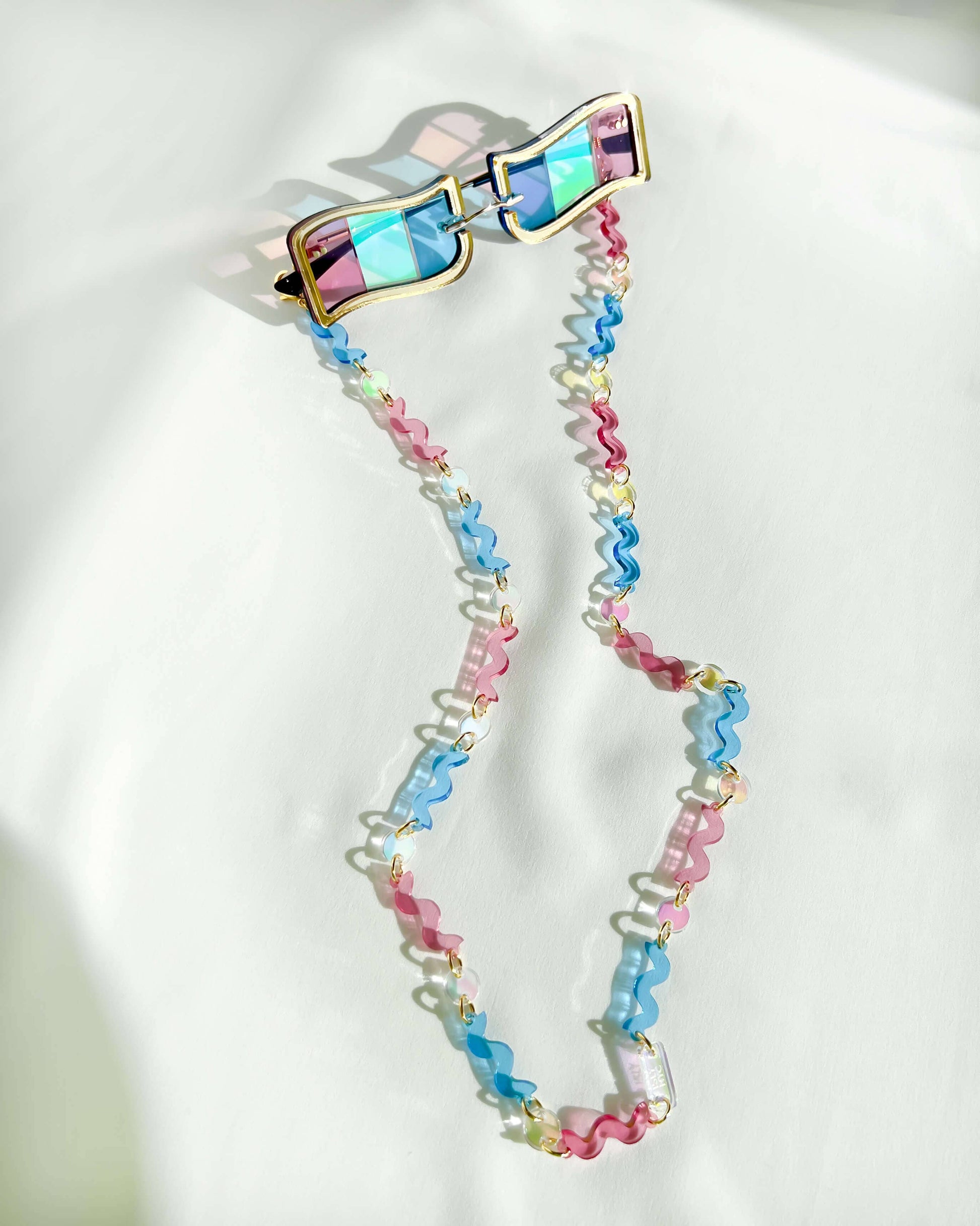 Squiggle Lanyard - Trans Pride Lanyards ISLYNYC 