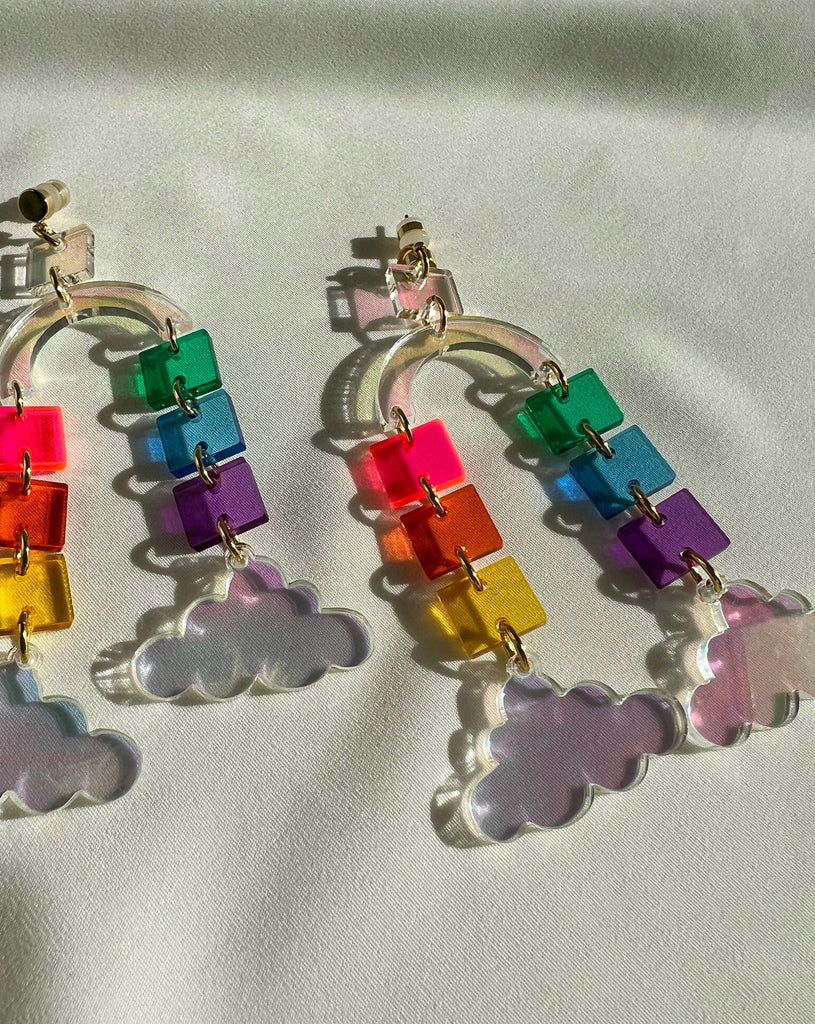 Arc Earrings - Rainbow Earrings ISLYNYC 