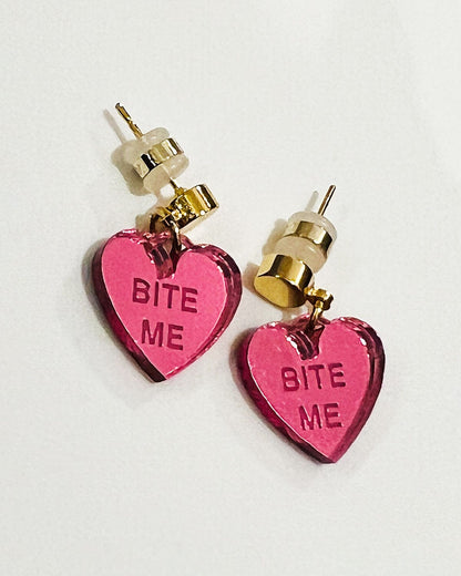 Bite Me Charm Earrings Earrings ISLYNYC