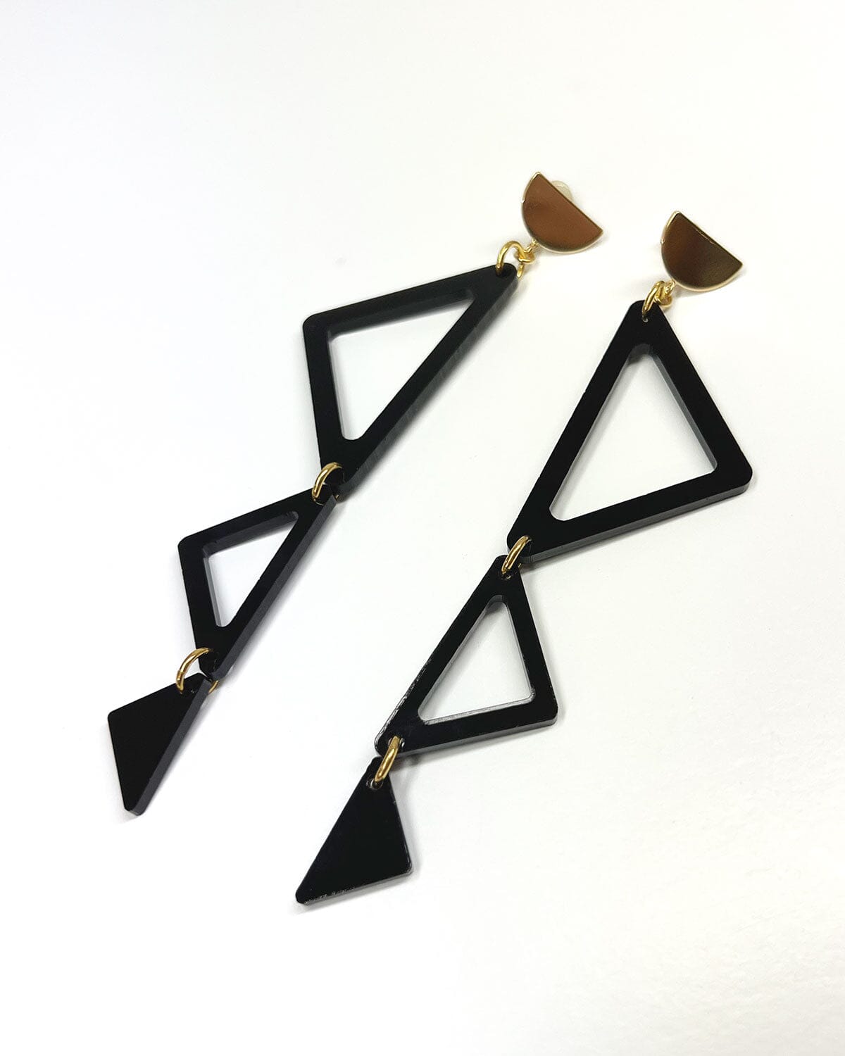 Brooklyn Earring - Black Earrings ISLYNYC