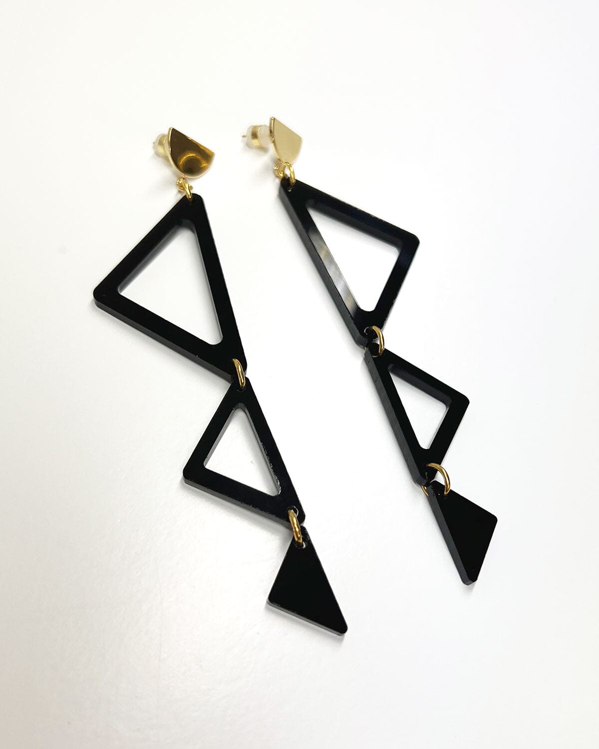 Brooklyn Earring - Black Earrings ISLYNYC