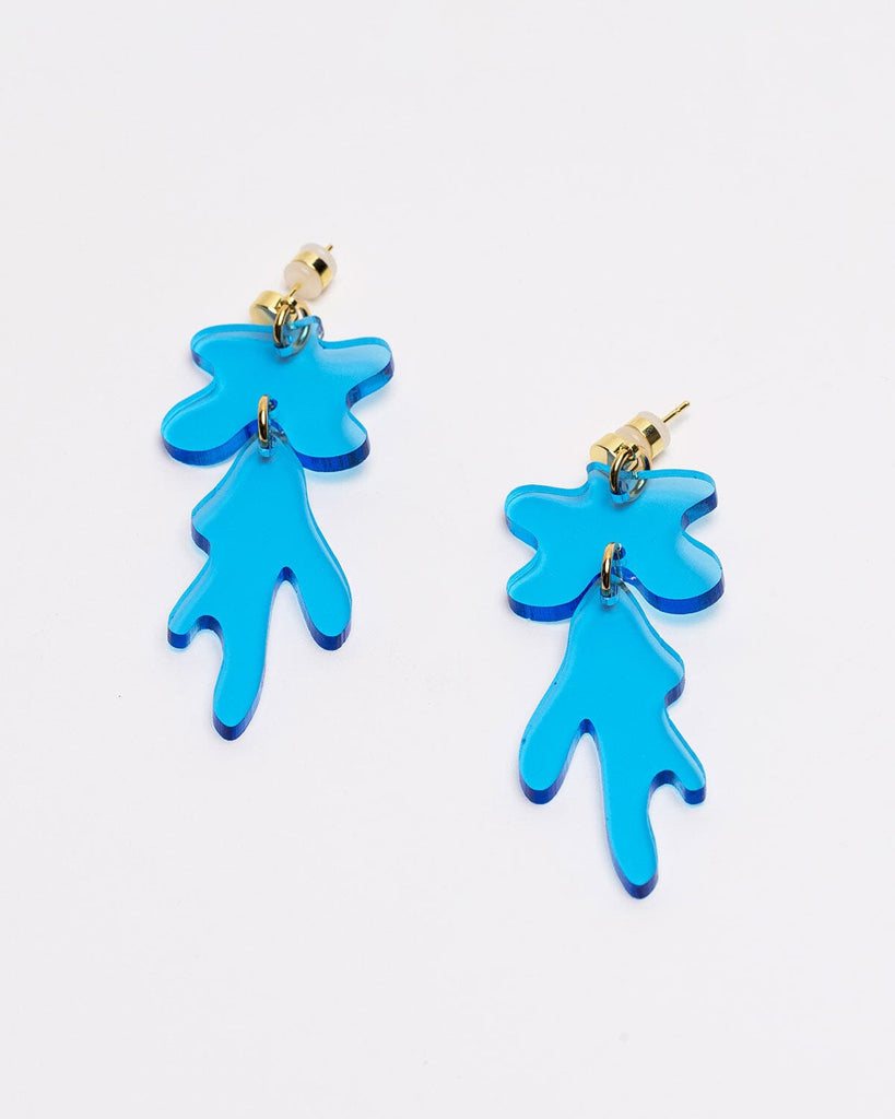 Drip Earrings - Blue Earrings ISLYNYC 