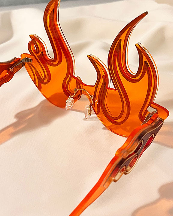 Flames Glasses - Preorder Glasses ISLYNYC 