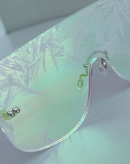 Frozen Shield Glasses - Iridesent Glasses ISLYNYC