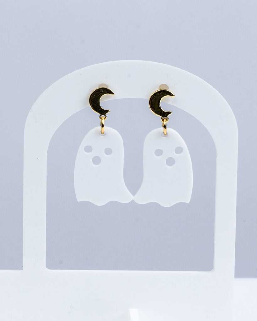 Ghost Charm Earrings Earrings ISLYNYC 