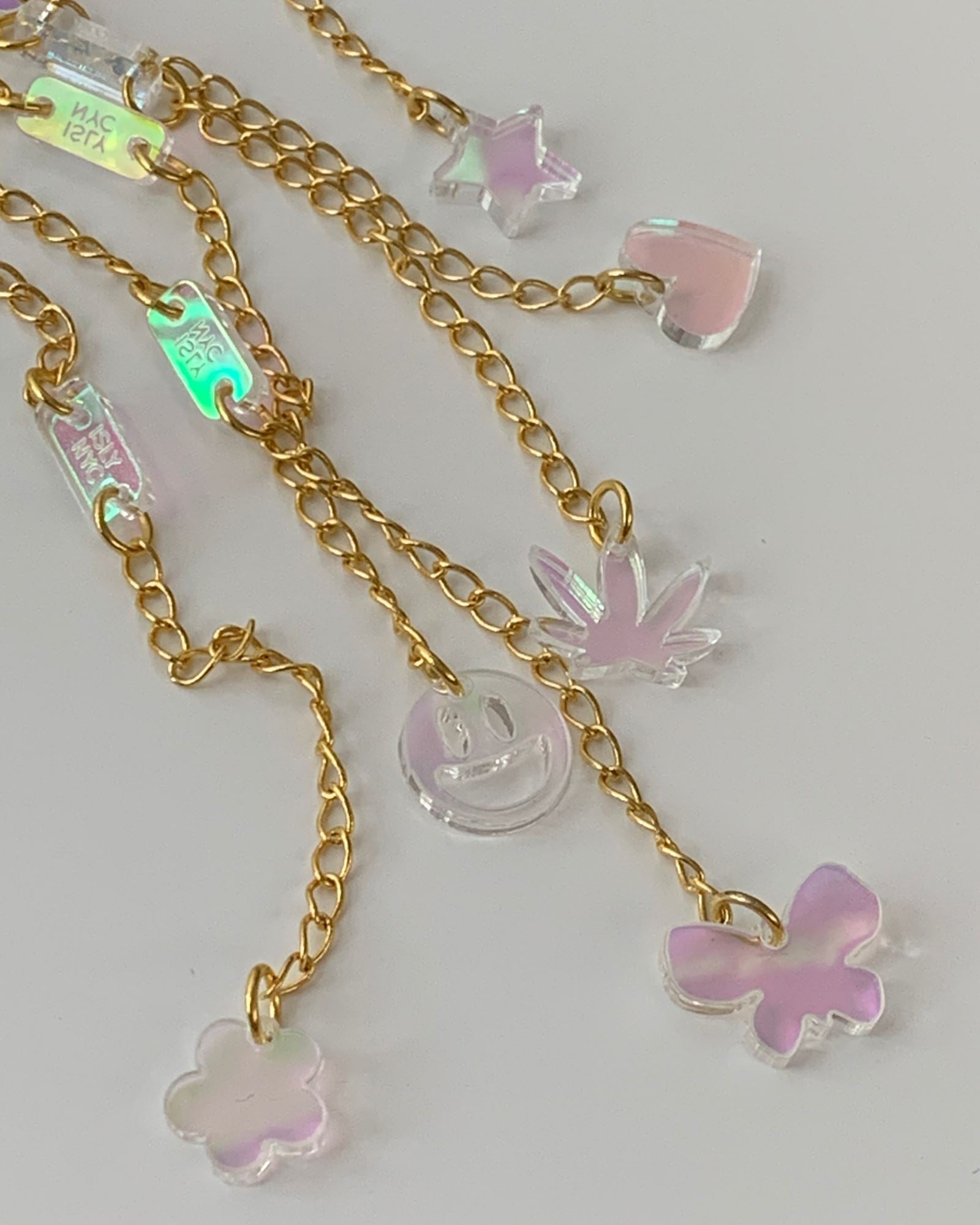 Louis Vuitton, Jewelry, Louis Vuitton Iridescent Rainbow Chain Link  Bracelet