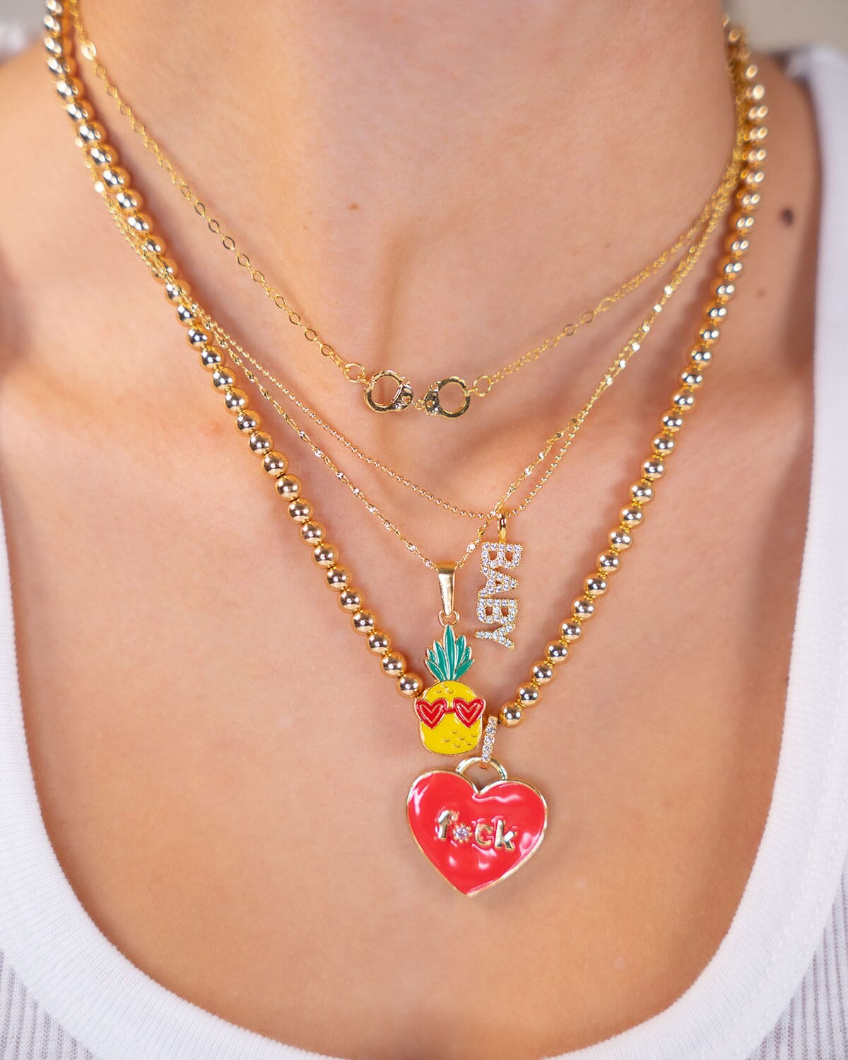 It's a Pineapple! Pendant Necklaces ISLYNYC