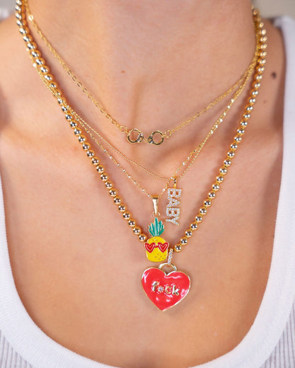 It's a Pineapple! Pendant Necklaces ISLYNYC