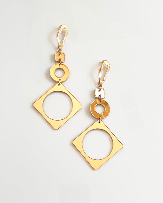 Jessie Earring - Gold Earrings ISLYNYC