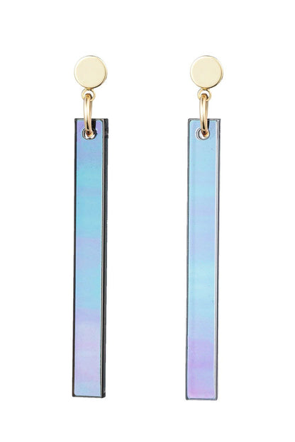 LONG STICK - IRIDESCENT Earrings ISLYNYC