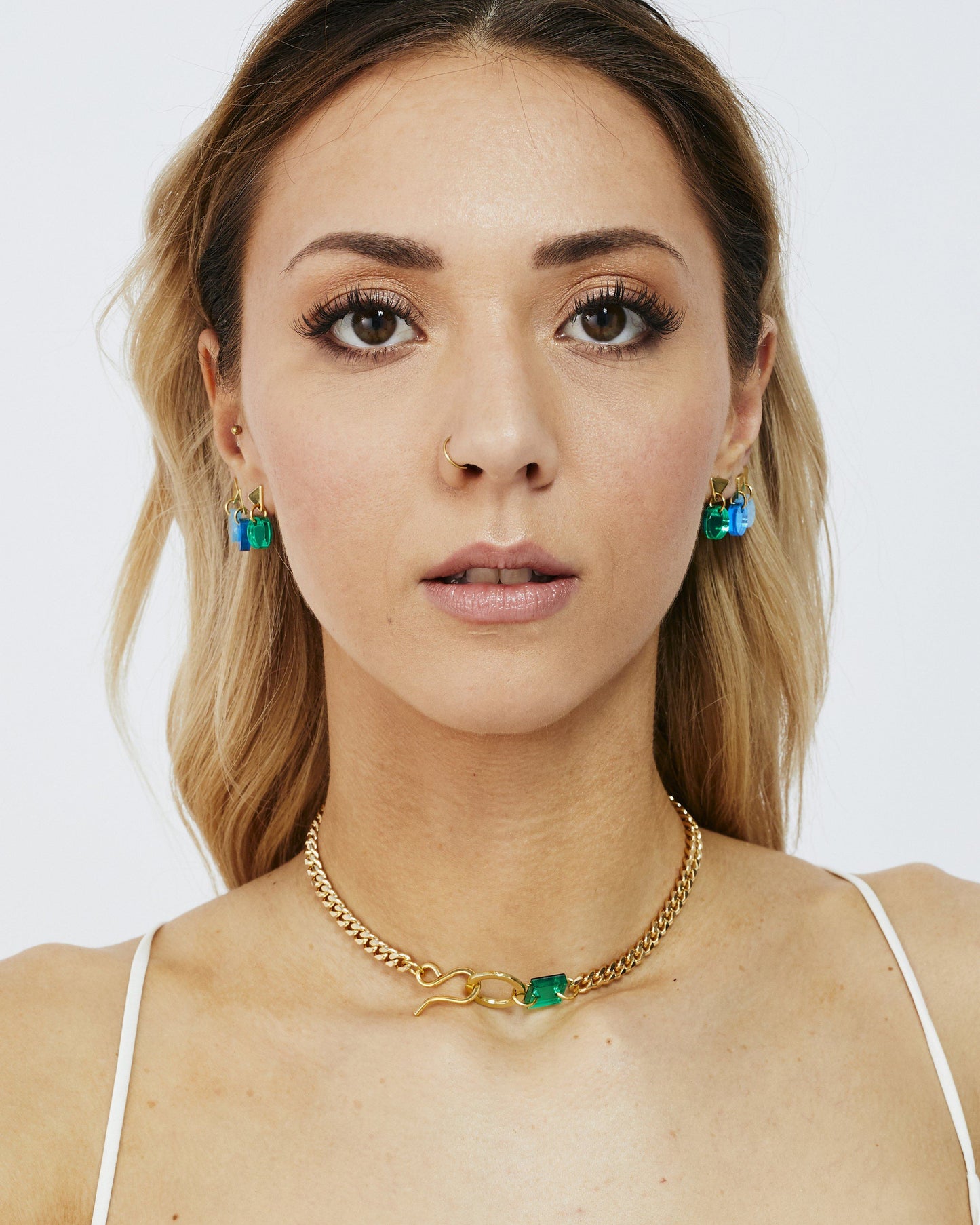 MIA EARRING - EMERALD I Still Love You NYC