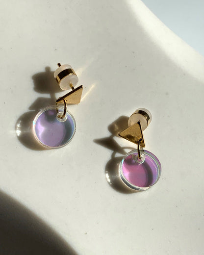 MIA EARRING - IRIDESCENT I Still Love You NYC