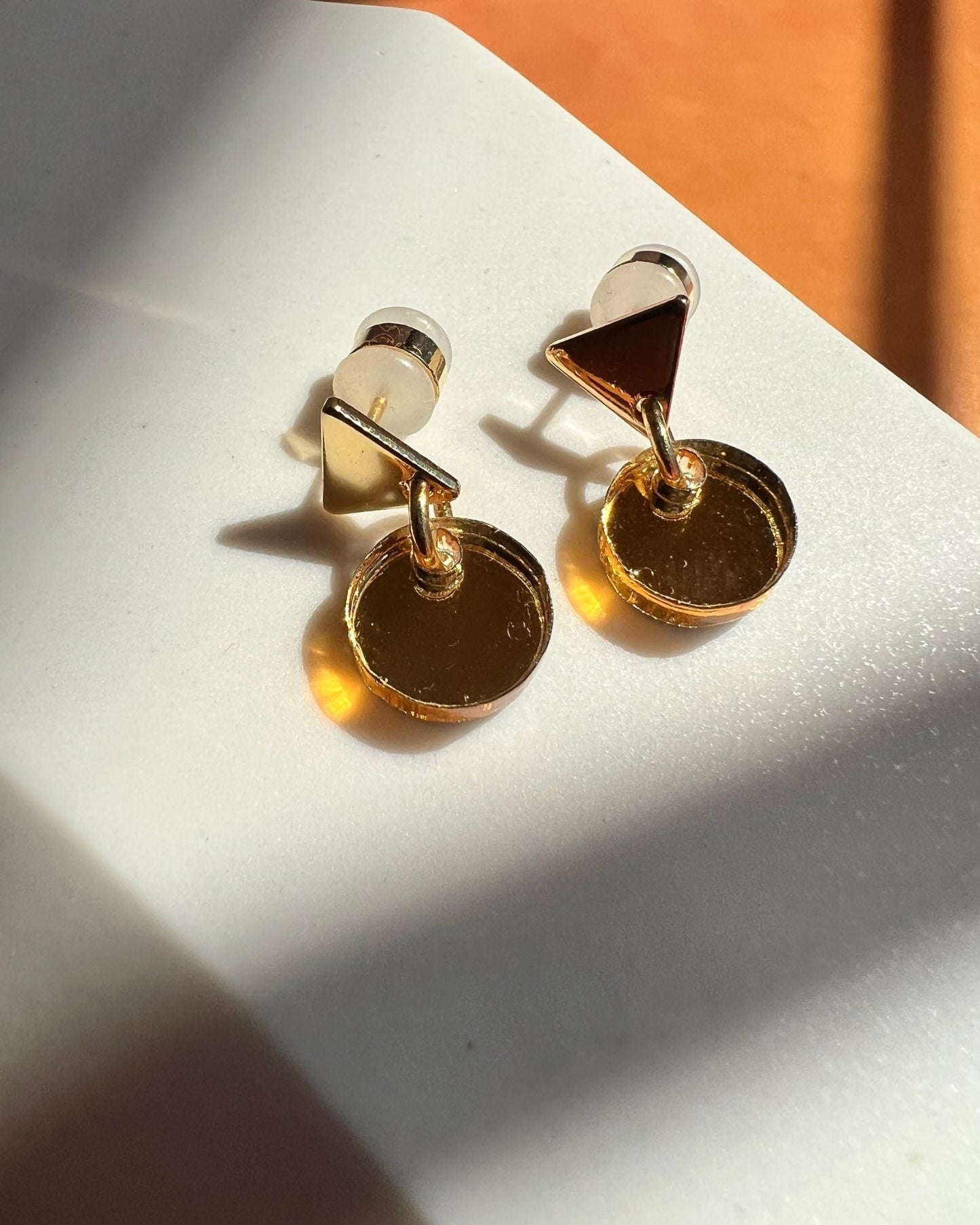 Mia Earrings - Gold I Still Love You NYC