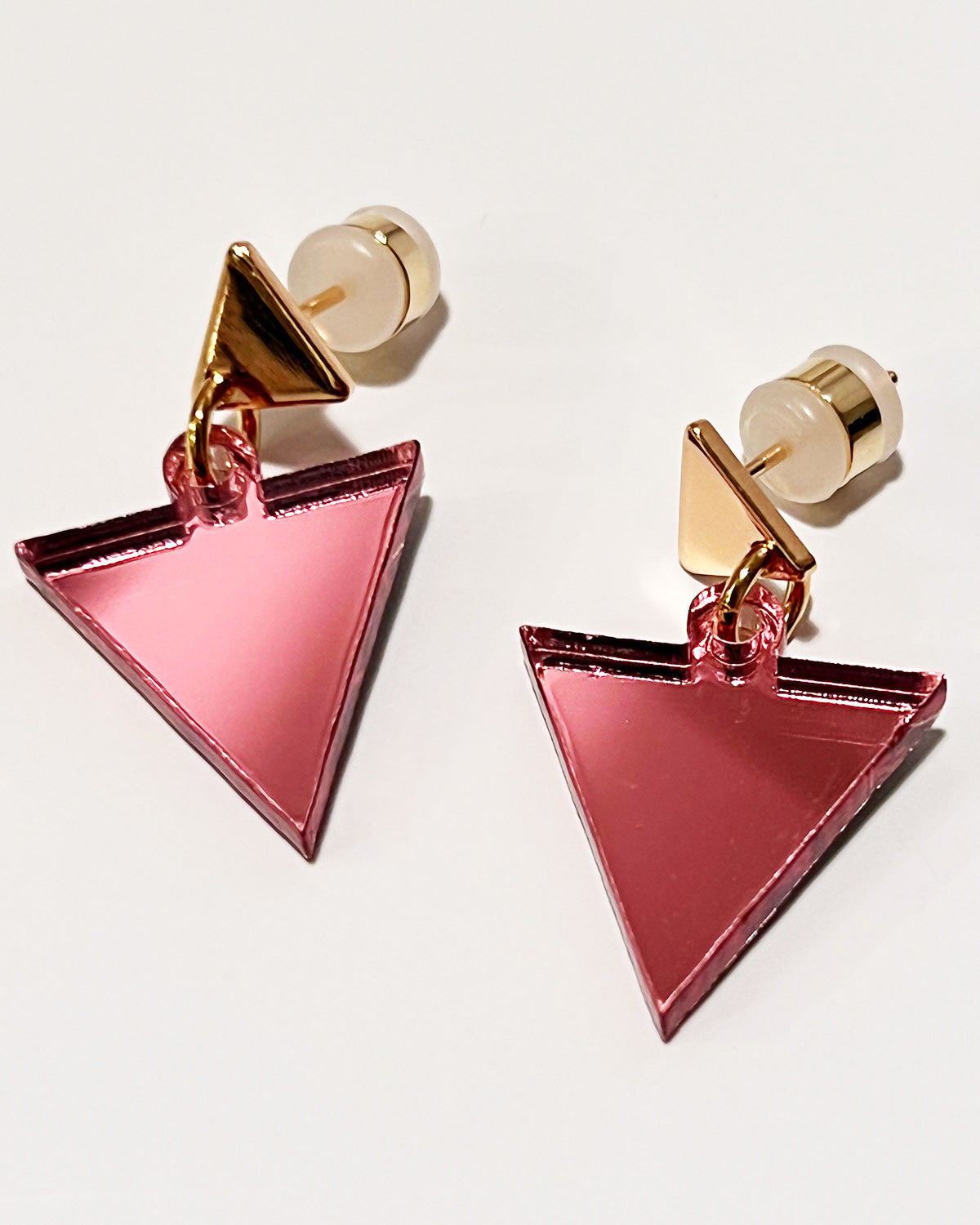 Queer Triangle Charm Earrings EARRINGS ISLYNYC 