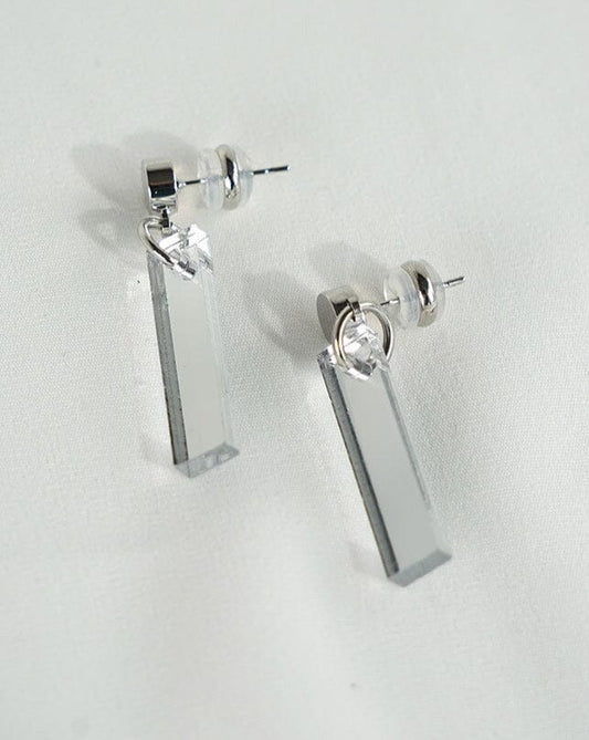 Short Stick Earrings - Silver Earrings ISLYNYC