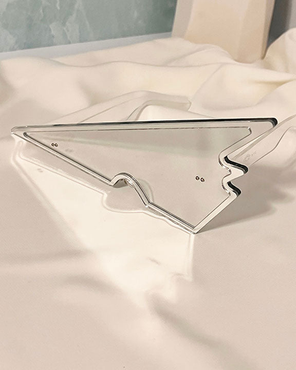 Silver Paper Plane Glasses - Preorder Glasses ISLYNYC 