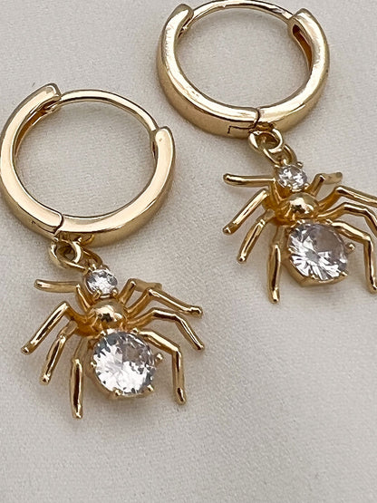 Spider Hoops Earrings ISLYNYC