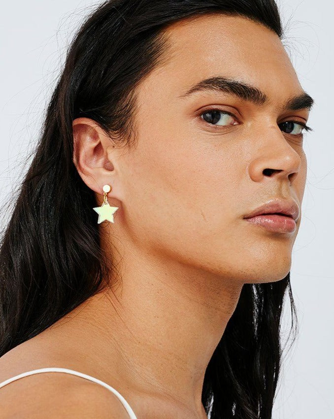 STAR CHARM EARRING Earrings ISLYNYC