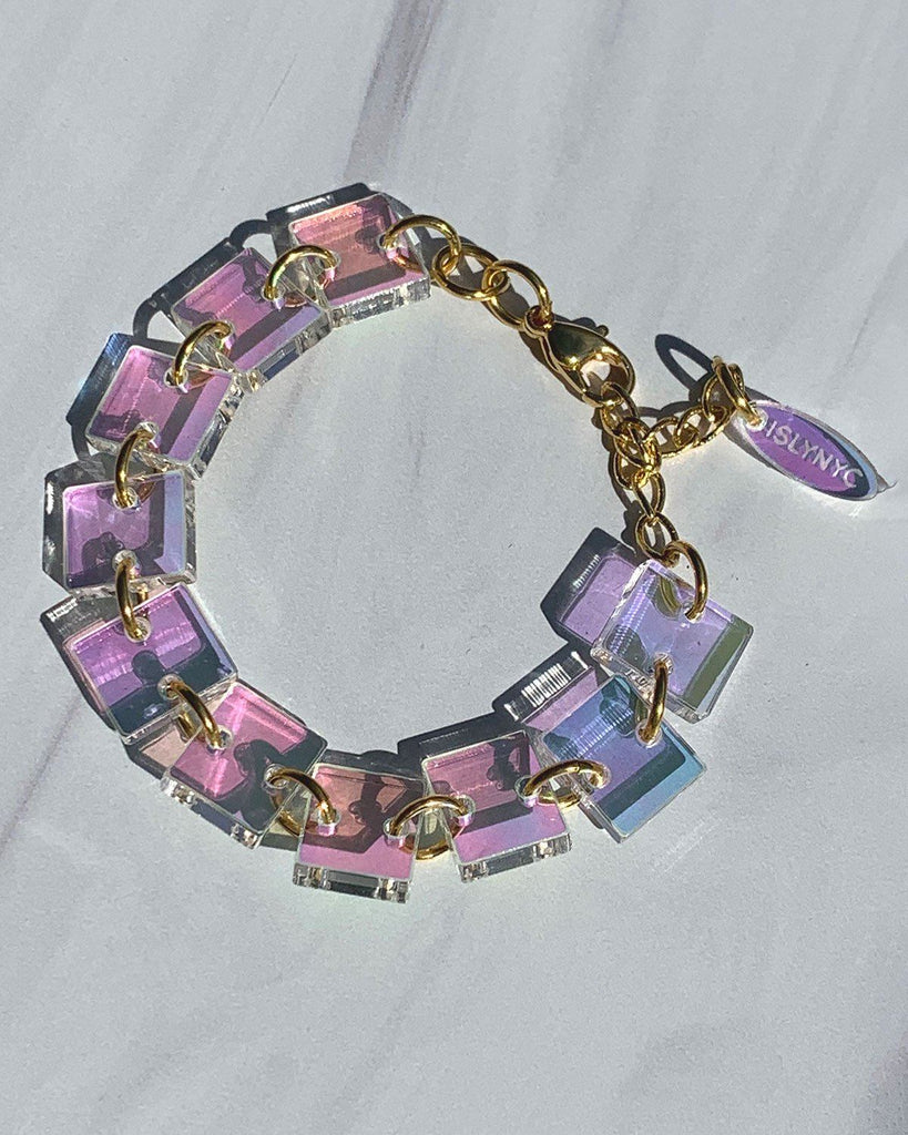 Tennis Bracelet - Iridescent Bracelets ISLYNYC 