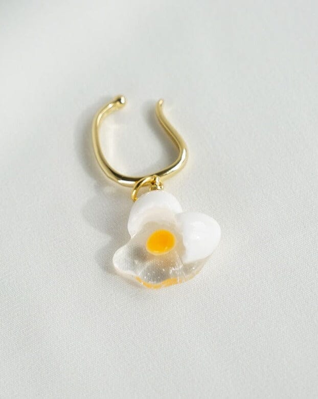 Thin Ear Cuff - Broken Egg Earrings ISLYNYC 