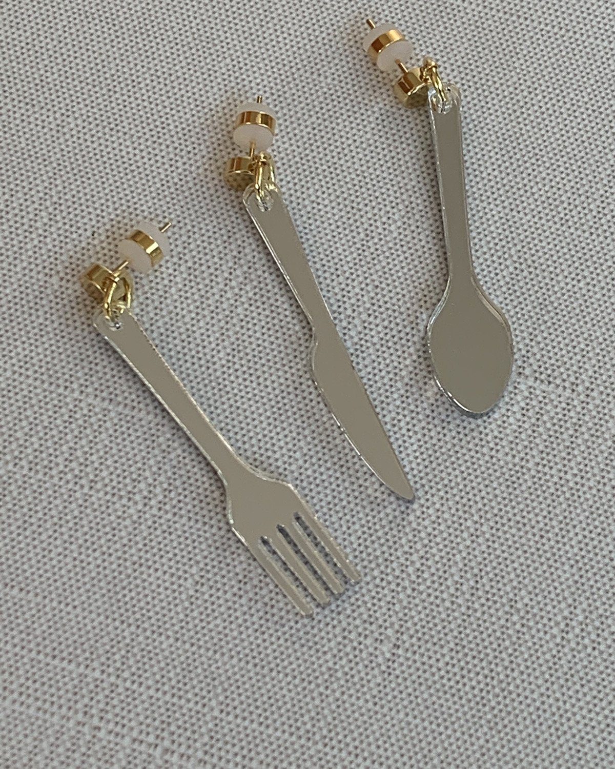 Utensil Charms Earrings ISLYNYC