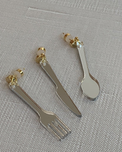 Utensil Charms Earrings ISLYNYC