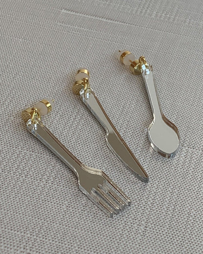 Utensil Charms Earrings ISLYNYC