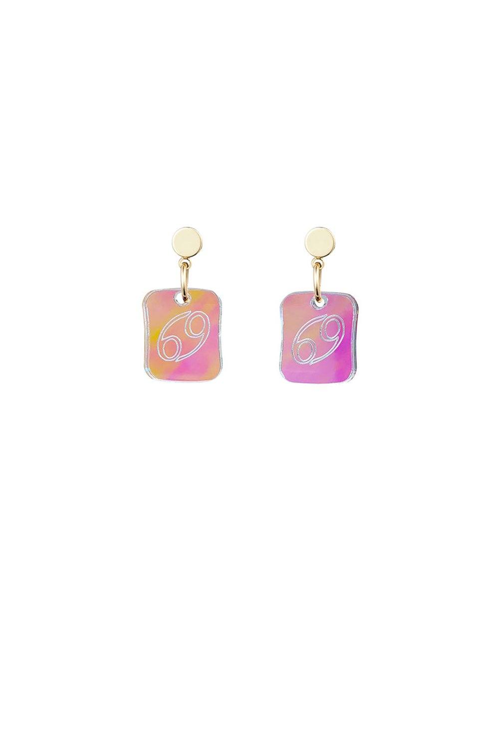 ZODIAC EARRINGS! Earrings ISLYNYC CANCER